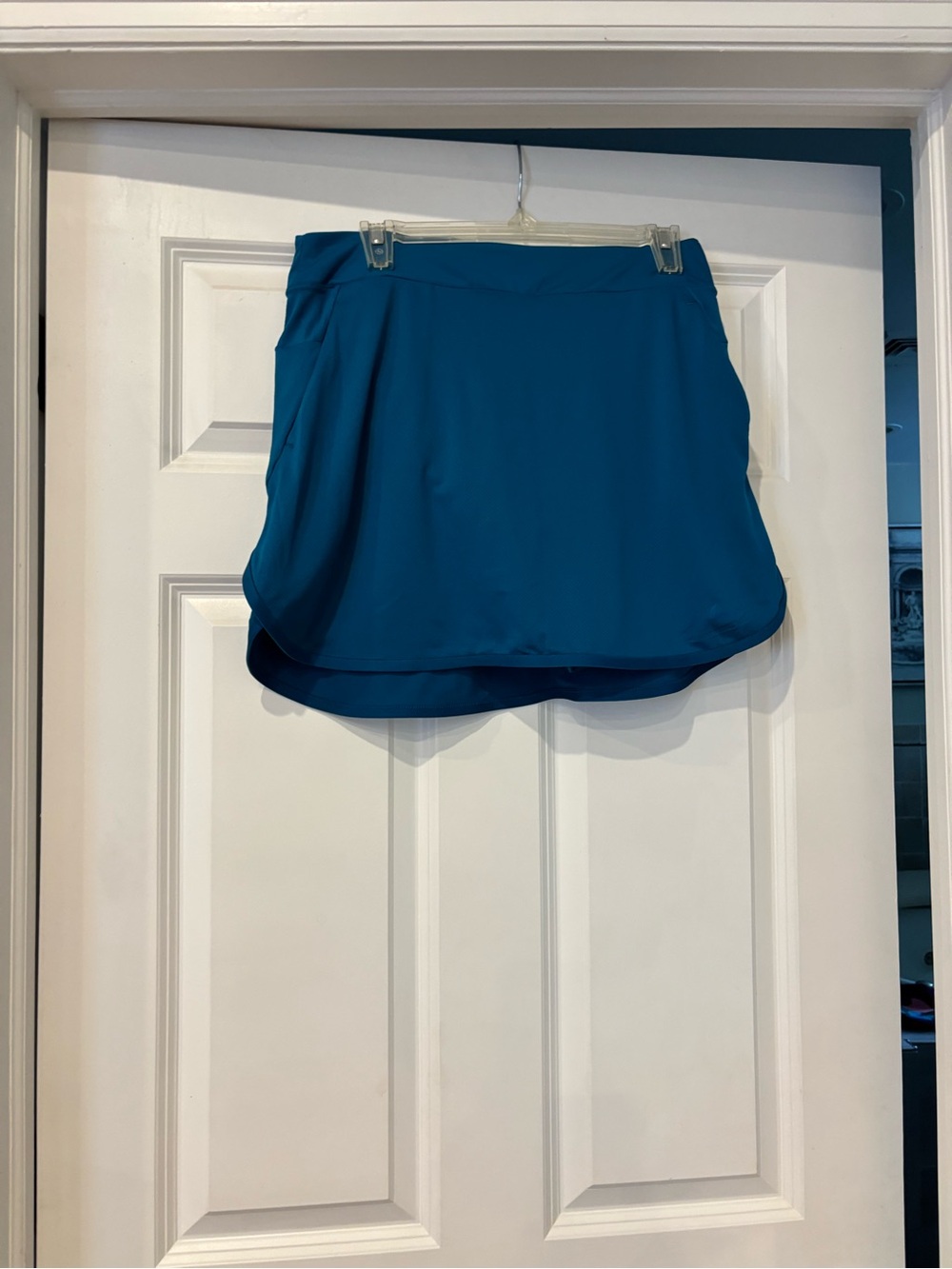 Nike Teal High-Low Athletic Skirt